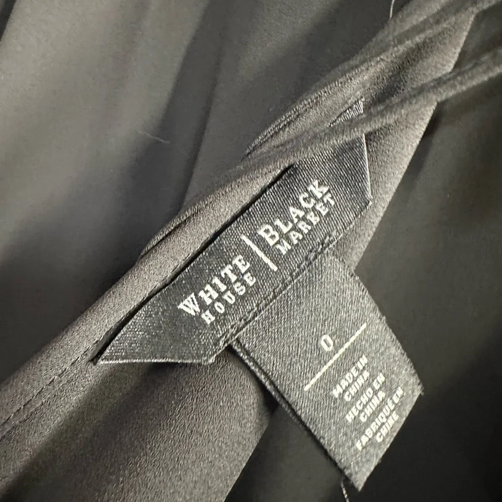 White House Black Market Black Romper - Picture 6 of 8